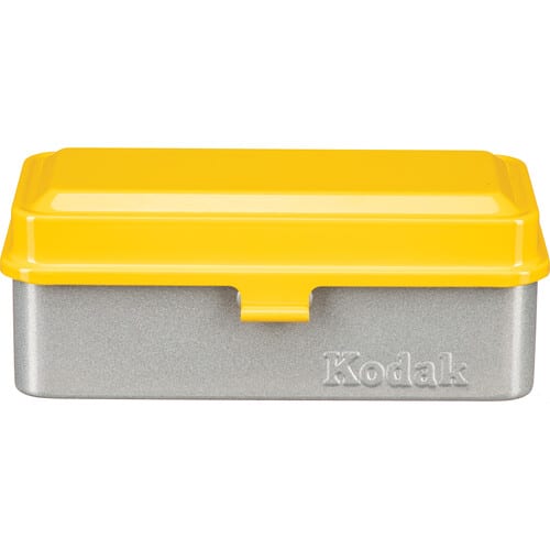 Kodak Silver and Yellow Classic 120/35mm Film Storage Case